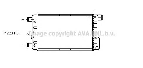 Radiador de esfriamento de motor VALEO 730309 preço, a partir de 37,32 USD