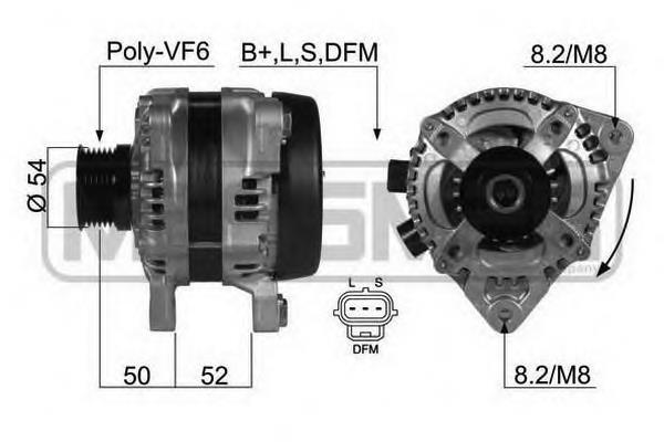 1352430 Ford Gerador