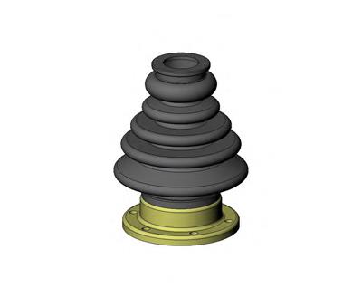Bota de proteção interna esquerda de junta homocinética do semieixo dianteiro 191407283 VAG