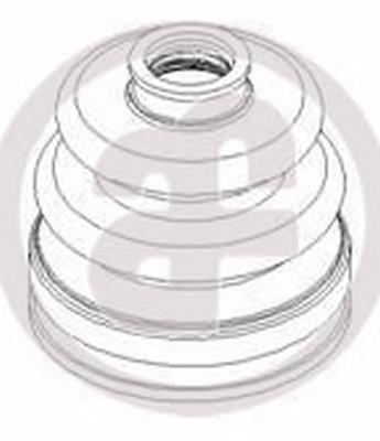 Bota de proteção externa de junta homocinética do semieixo traseiro Nissan/Infiniti 392412U627 preço, a partir de 7,12 USD