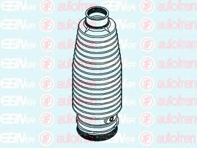 Bota de proteção direita do mecanismo de direção (de cremalheira) Cautex 031469 preço, a partir de 8,72 USD