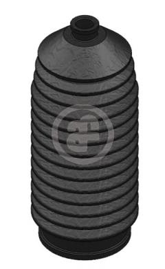 Bota de proteção direita do mecanismo de direção (de cremalheira) 01258 Metalcaucho