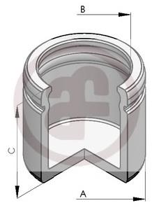 Pistão de suporte do freio dianteiro Autofren D025188