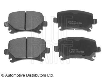 Compre 4F0698451A VAG Sapatas do freio traseiras de disco