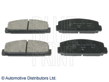 ADM54248 Blue Print Sapatas do freio traseiras de disco