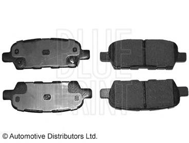 Sapatas do freio traseiras de disco 8660006583 Renault (RVI)