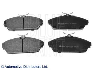 Compre PA001AF Japan Parts Sapatas do freio dianteiras de disco