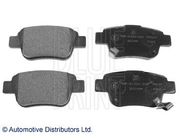 Sapatas do freio traseiras de disco Toyota 0446658010