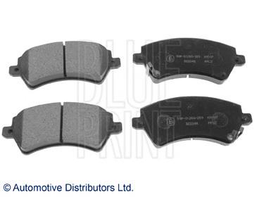Sapatas do freio dianteiras de disco Toyota 0446502100