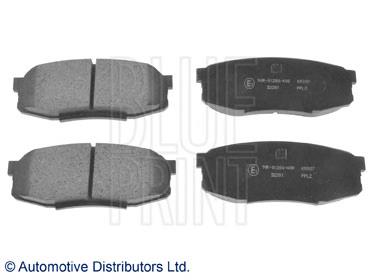 Sapatas do freio traseiras de disco 0446660150 Toyota