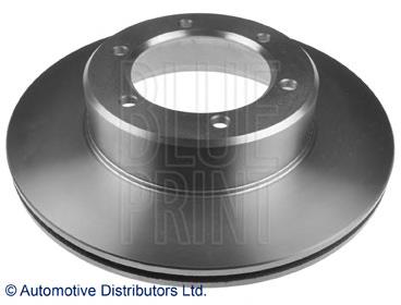 Disco do freio dianteiro DI2023C Japan Parts