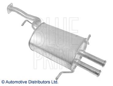 44305FA051 Subaru Silenciador, parte traseira