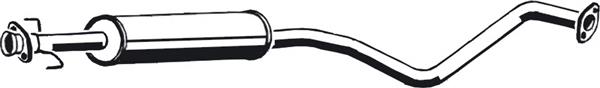 Compre 284411 Bosal Silenciador, parte central