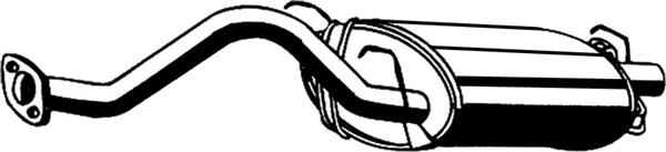 Compre 163351 Bosal Silenciador, parte traseira