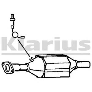 46553644 Fiat/Alfa/Lancia Convertidor - catalisador