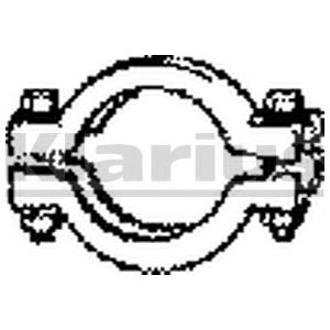 Braçadeira de silenciador dianteira VAG 811253269A preço, a partir de 3,86 USD