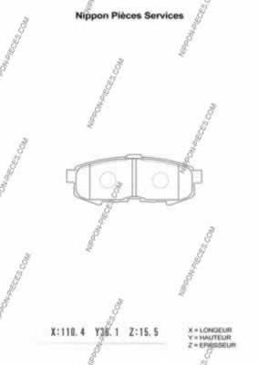 Sapatas do freio traseiras de disco Brembo P49042