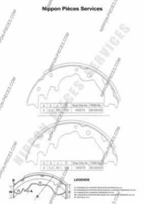 Sapatas do freio traseiras de tambor Ferodo FSB343 preço, a partir de 47,71 USD