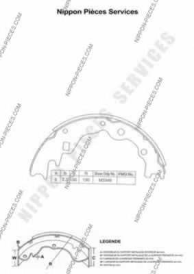 Sapatas do freio traseiras de tambor Hyundai/Kia 0K7102638Z preço, a partir de 30,50 USD