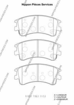 Compre GJYG3328Z9C Mazda Sapatas do freio dianteiras de disco