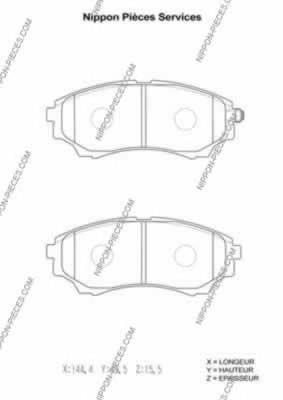 Sapatas do freio dianteiras de disco Ford 3M352001BA preço, a partir de 23,64 USD