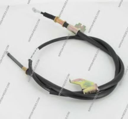 Cabo do freio de estacionamento traseiro esquerdo para Nissan Sunny II N13