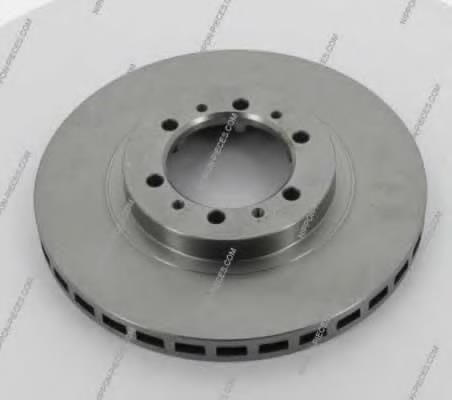 Disco do freio dianteiro Mitsubishi MB618716