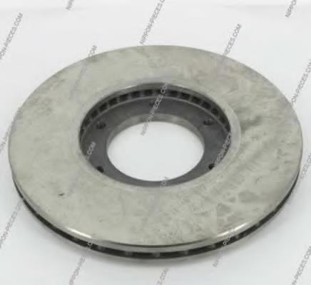 Disco do freio dianteiro DI126C Japan Parts