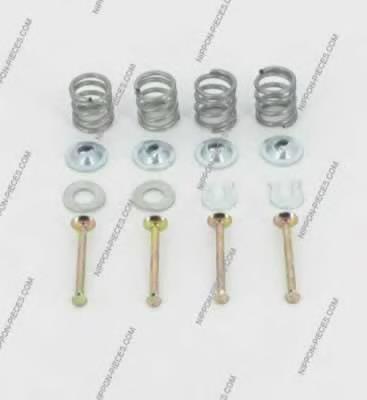 Kit de montagem das sapatas traseiras de tambor 1050633 Quick Brake