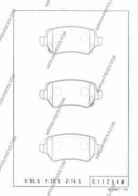 Sapatas do freio traseiras de disco Brembo P59038X preço, a partir de 28,09 USD