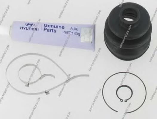 Bota de proteção interna de junta homocinética do semieixo dianteiro Mitsubishi Pajero 2 V2W, V4W