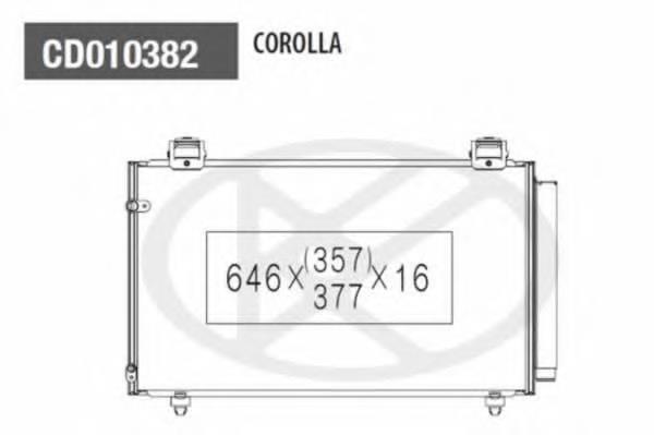 Radiador de aparelho de ar condicionado Toyota 8845002250 preço, a partir de 57,89 USD
