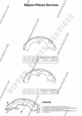 Sapatas do freio traseiras de tambor Ferodo FSB631 preço, a partir de 31,29 USD
