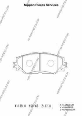 Compre 572524B Jurid/Bendix Sapatas do freio dianteiras de disco