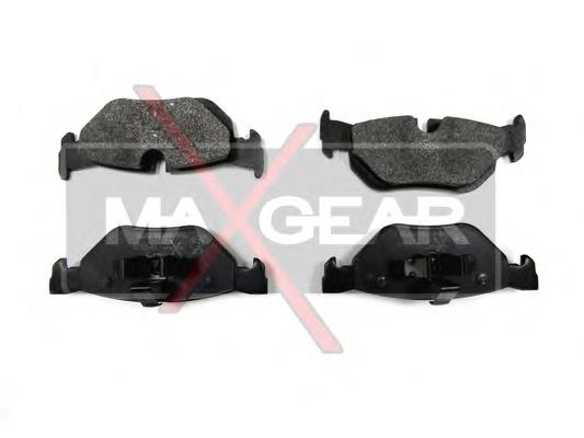 PP0008AF Japan Parts Sapatas do freio traseiras de disco