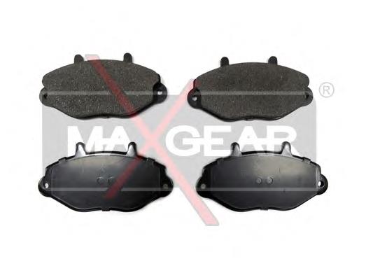 Sapatas do freio dianteiras de disco Ford 93VX2K021BA