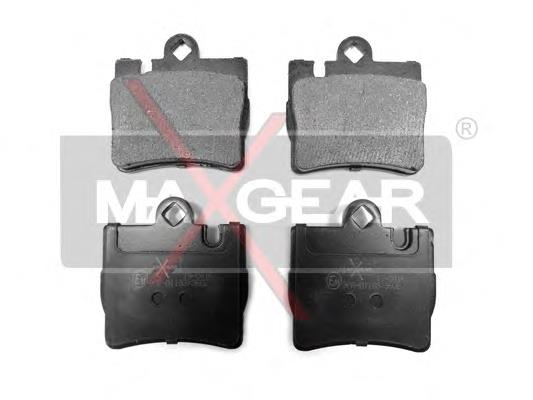 Sapatas do freio traseiras de disco FD7009A Necto