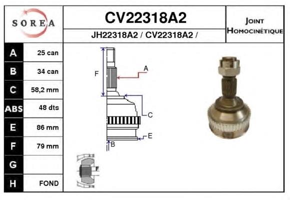 Compre 16337 Mapco Junta homocinética externa dianteira