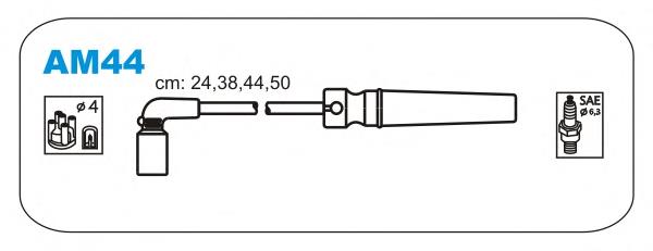 Fios de alta voltagem, kit 9A418150B General Motors