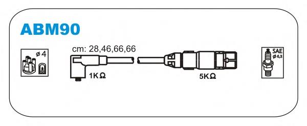 Compre 06A905409F VAG Fios de alta voltagem, kit