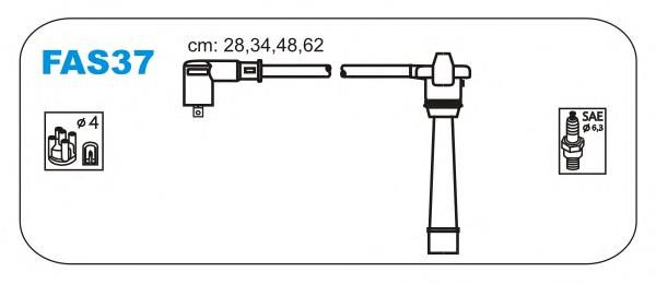 Compre 46474814 Fiat/Alfa/Lancia Fios de alta voltagem, kit