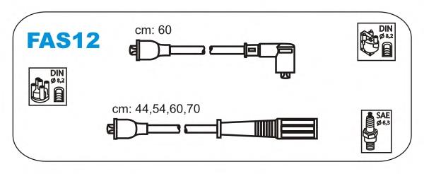 83390 FAE Fios de alta voltagem, kit
