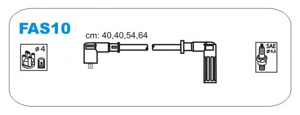 Fios de alta voltagem, kit ZEF786 Beru