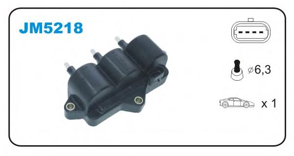 Bobina de ignição 5DA358168661 HELLA
