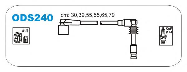 Compre 898 NGK Fios de alta voltagem, kit