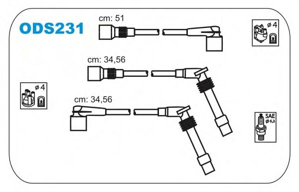 Compre 812 NGK Fios de alta voltagem, kit
