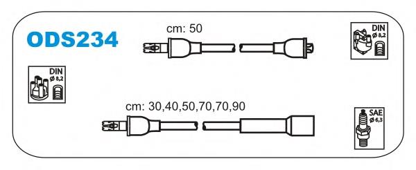 Fios de alta voltagem, kit FAE 83420 preço, a partir de 36,43 USD