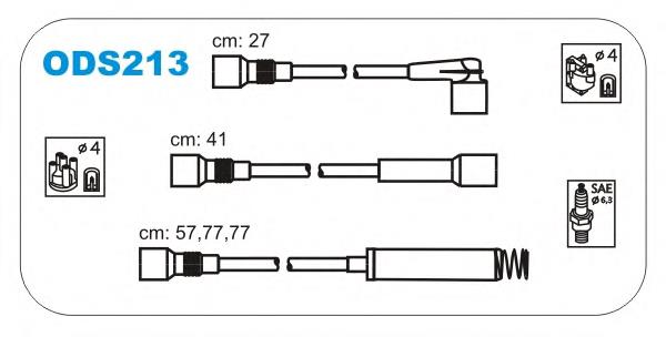 CLS220 Champion Fios de alta voltagem, kit