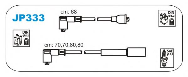 Compre 8517 NGK Fios de alta voltagem, kit