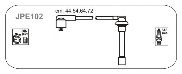 32700P1JE01 Honda Fios de alta voltagem, kit